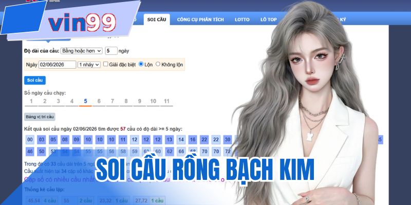 soi cầu rồng bạch kim